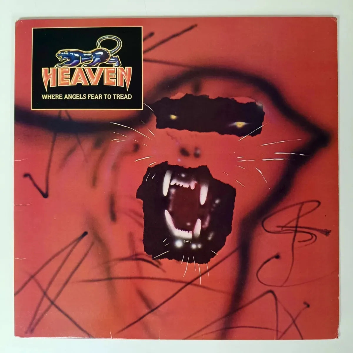 Lp Heaven- Where Angels Fear To Tread (hard Heavy) Vinil Imp