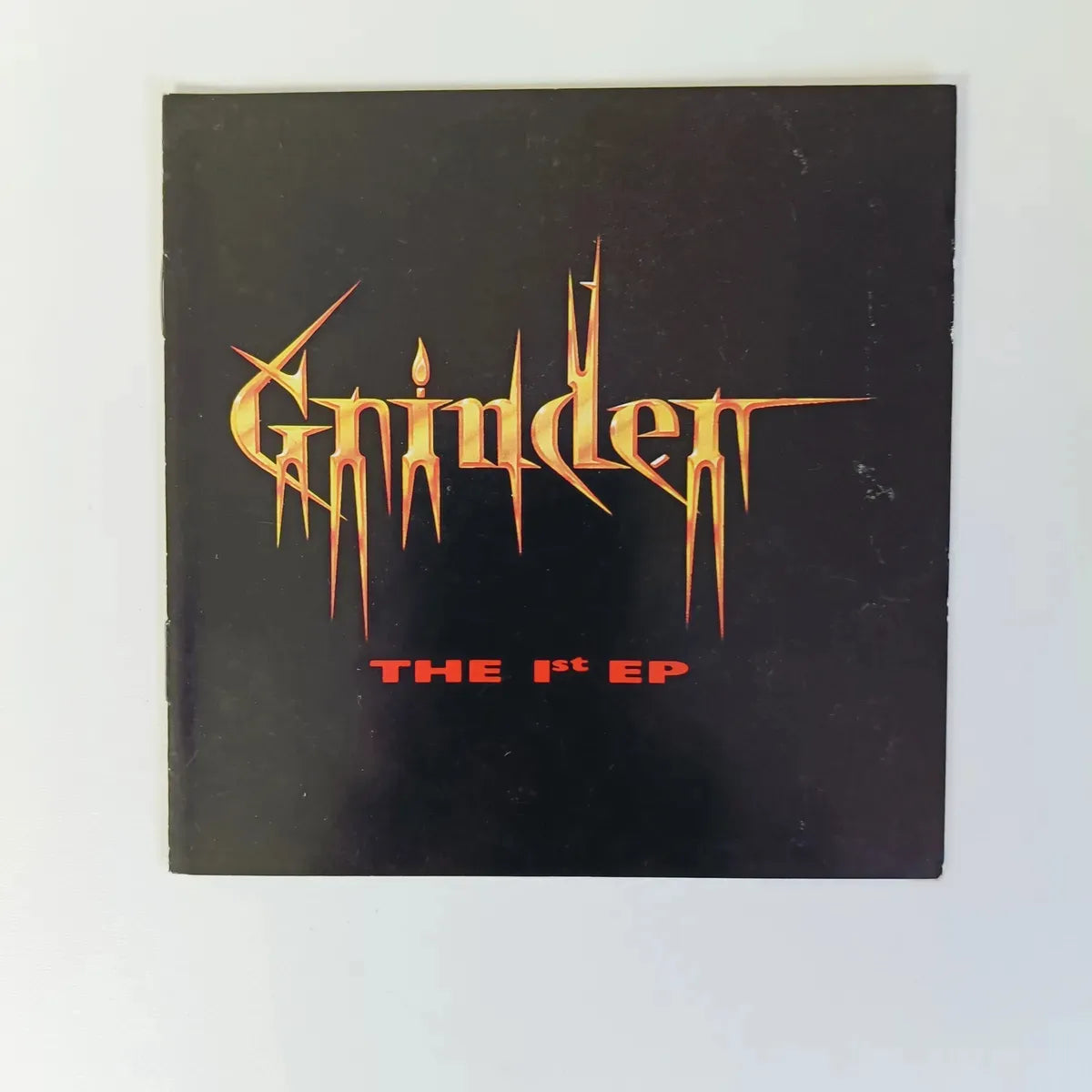Grinder *só Encarte Livreto E Contra Capa (sem A Midia !)