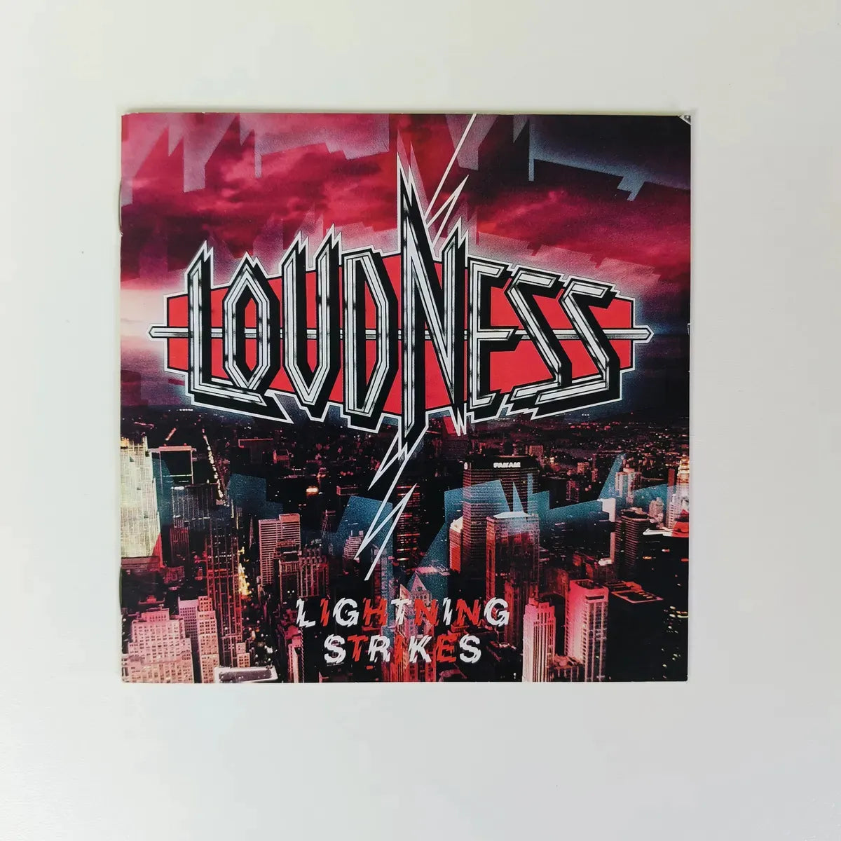 Loudness *só Encarte Livreto E Contra Capa (sem A Midia !)