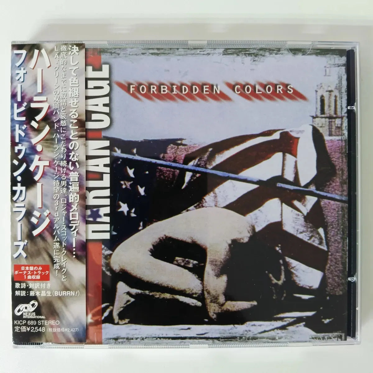 Cd Harlan Cage - Forbidden Colors (1999) Hard Rock Aor Imp