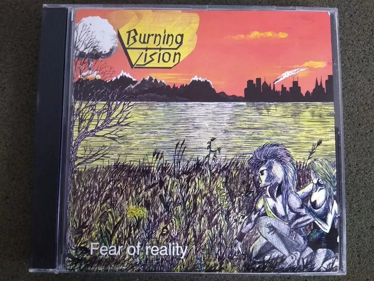 Cd - Burning Vision - Fear Of Reality *imp - Hard/ Heavy