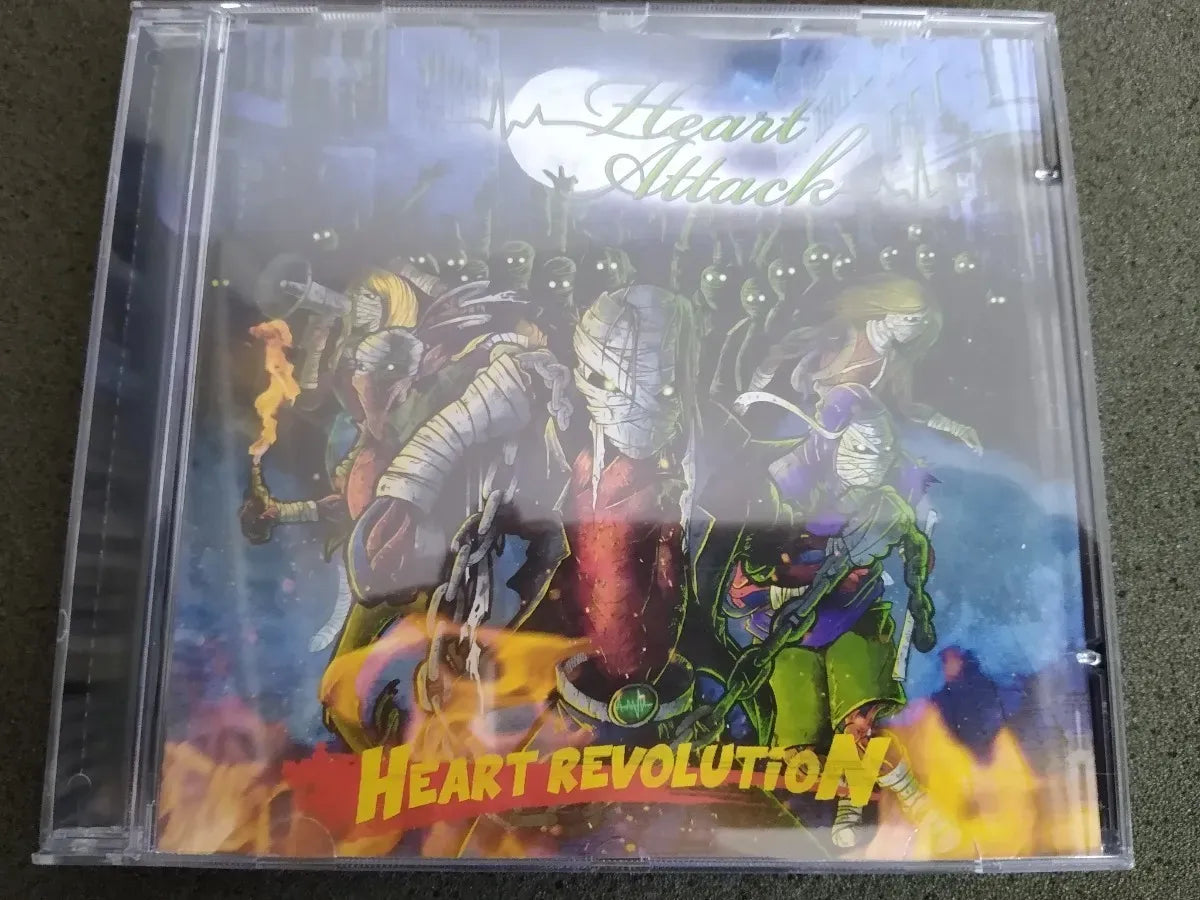 Cd - Heart Attack  Heart Revolution C/bonus *greece - Hard