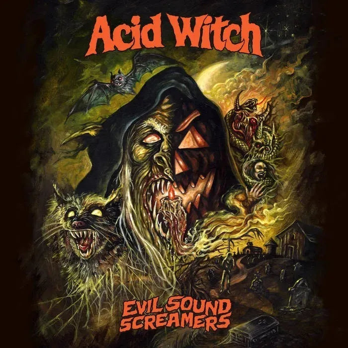 Cd Acid Witch-evil Sound Screamers *2017