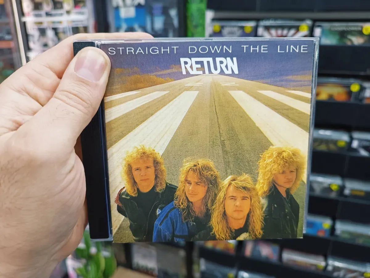 Cd Return - Straight Down The Line * Imp - Leia O Anuncio