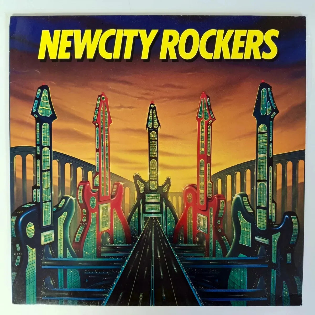 Lp Newcity Rockers-newcity Rockers *hard Heavy 80 Restless