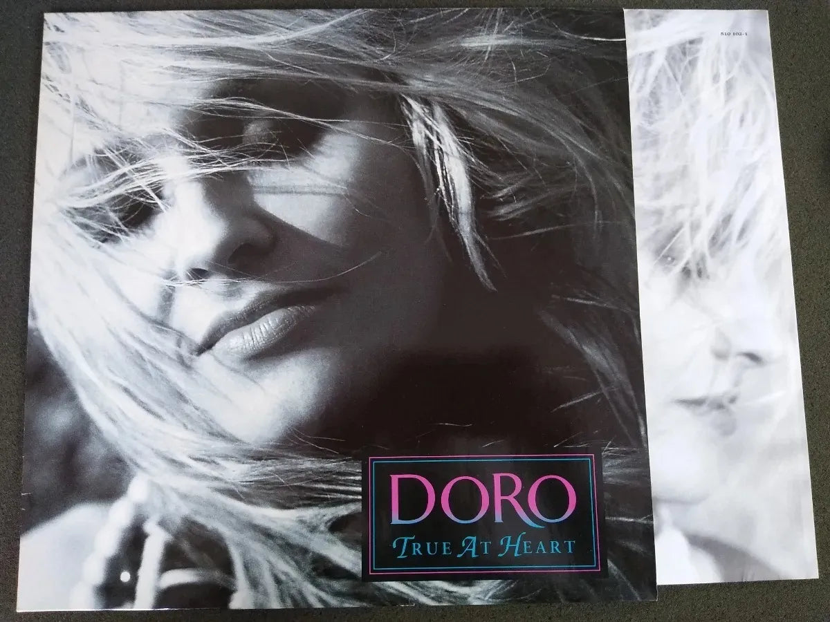 Lp - Doro - True At Heart * Eu - Hard Rock - 1991