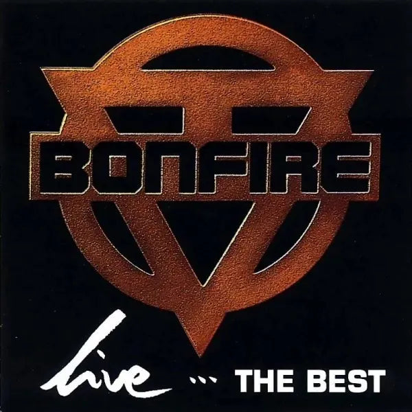 Cd Bonfire - Live...the Best (1993) 16 Tracks Hard Rock Imp
