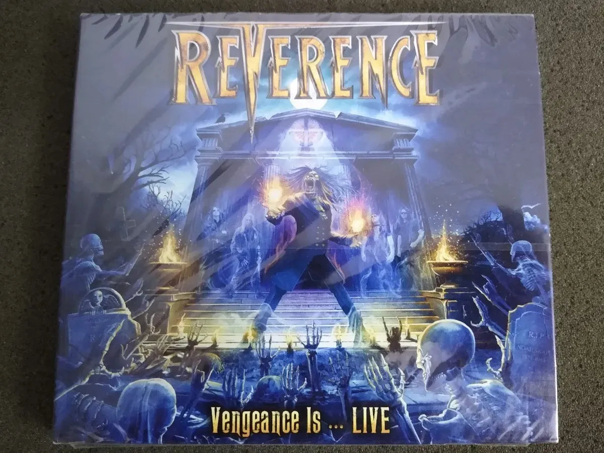 Cd - Reverence - Vengeance Is... Live - Digipak - Heavy