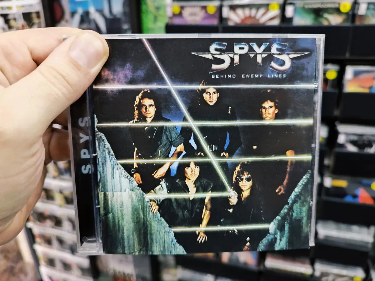 Cd Spys - Behind Enemy Lines * Classic Hard Rock - 1983