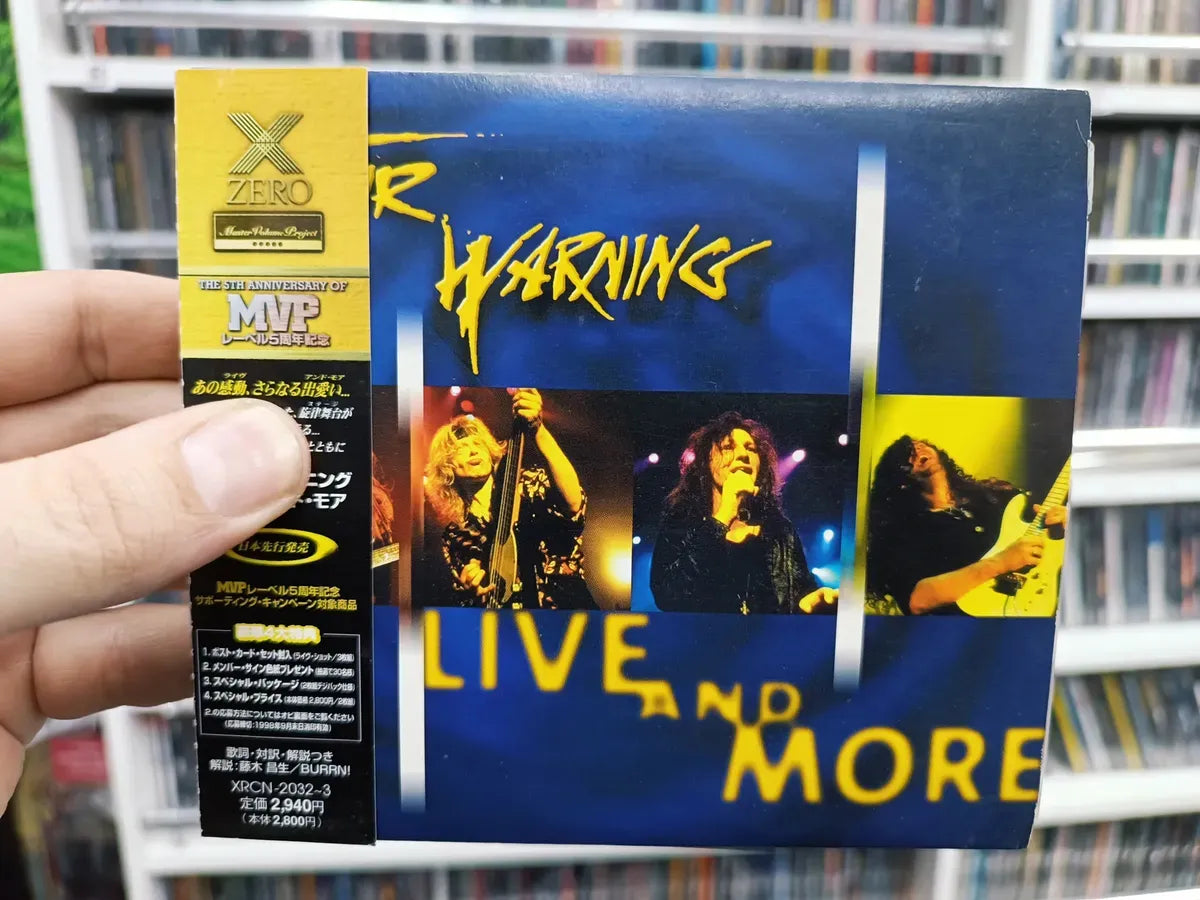 Cd Fair Warning  Live And More * Jap C/obi - Duplo - Digipak