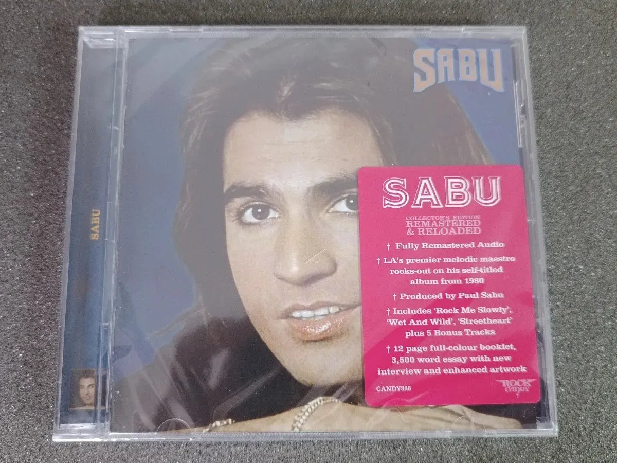 Cd - Sabu - Sabu * Eu C/05 Bonus - Rock Candy - Remastered