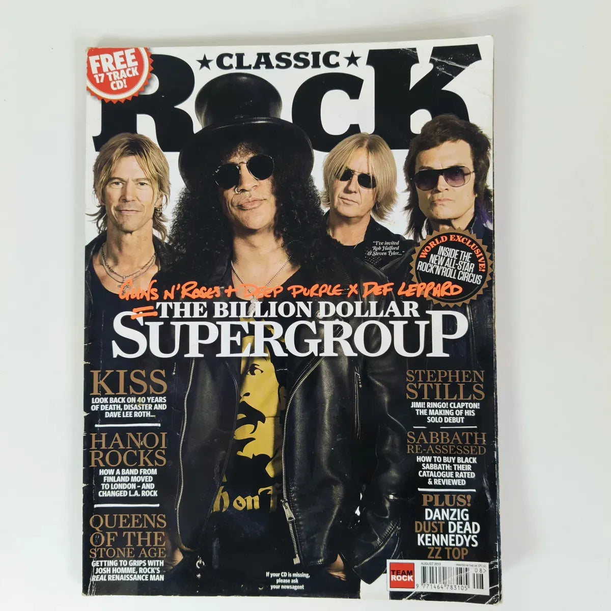 Revista Classic Rock Kiss Danzig Hanoi Rocks Sabbath
