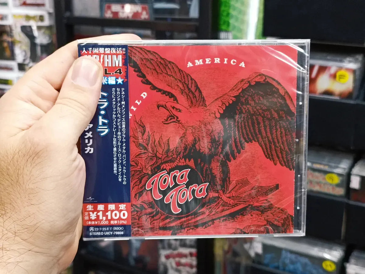 Cd Tora Tora - Wild America * Jap C/obi - Hard Rock - Sealed
