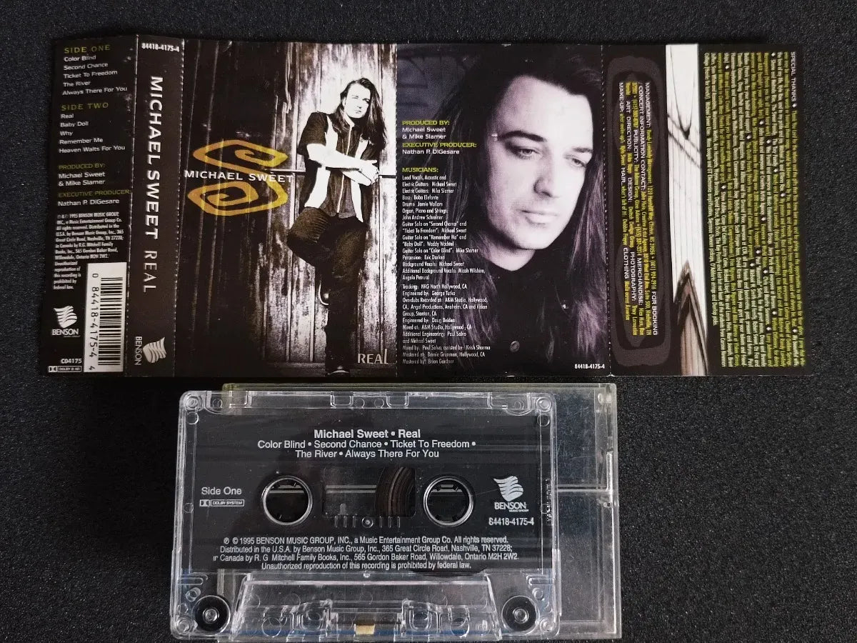 K7 - Michael Sweet - Real * Us - Hard Rock - 1995