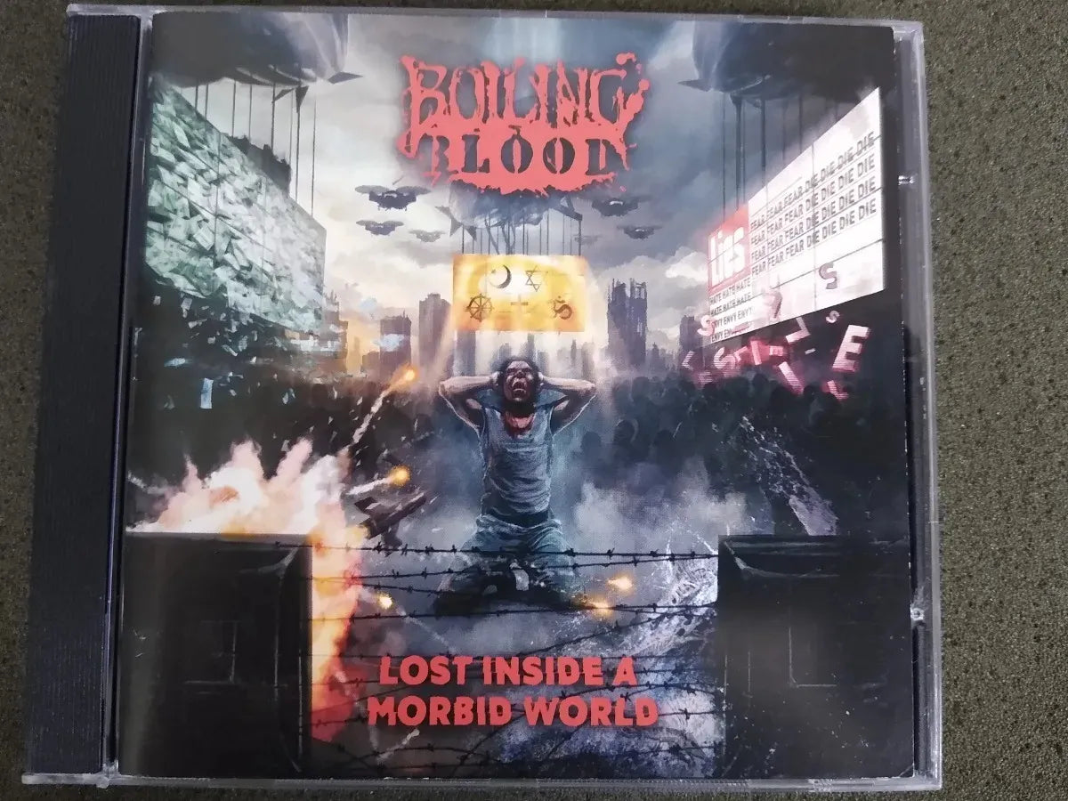 Cd - Boiling Blood - Lost Inside A Morbid World *imp - Heavy