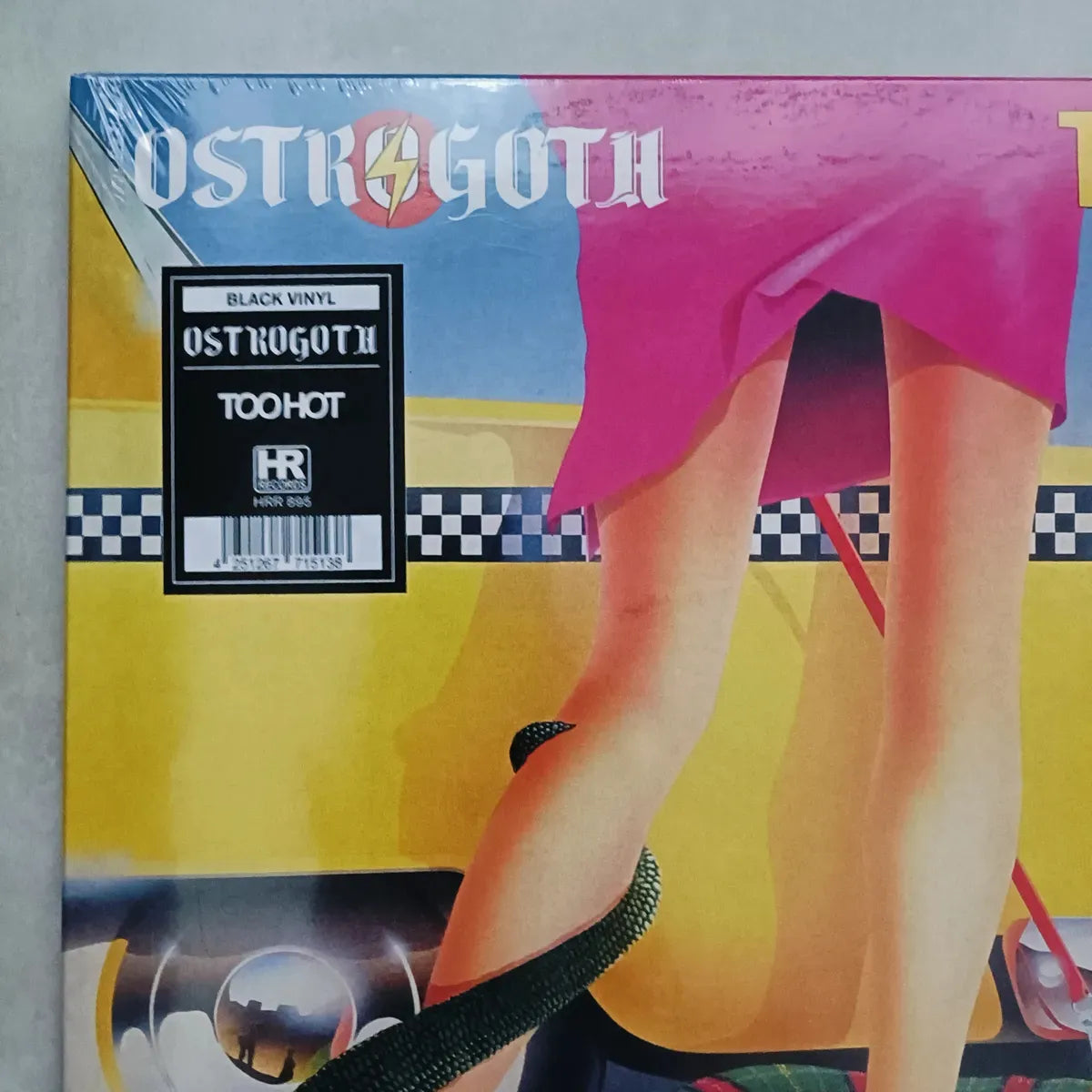 Lp Ostrogoth - Too Hot (hr Records) Edição 2023 Vinyl Imp