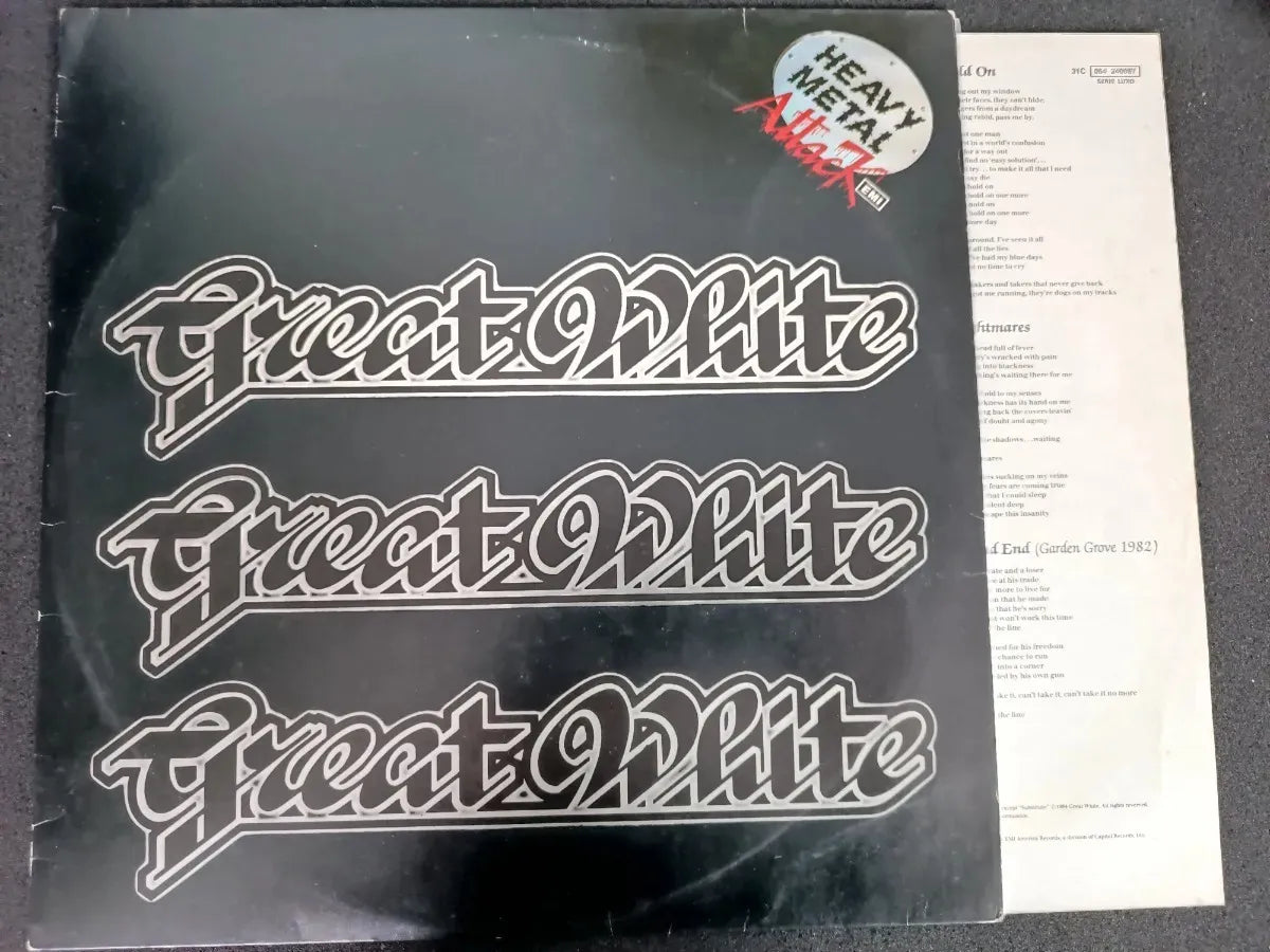 Lp - Great White - Great White * Nac - Hard Rock - 1984
