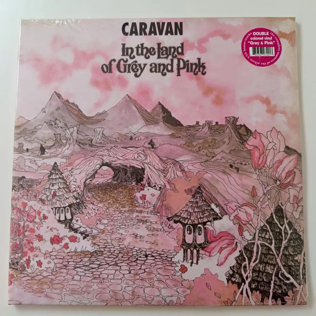 Lp Caravan - In The Land Of Grey And Pink Color Vinyl Duplo