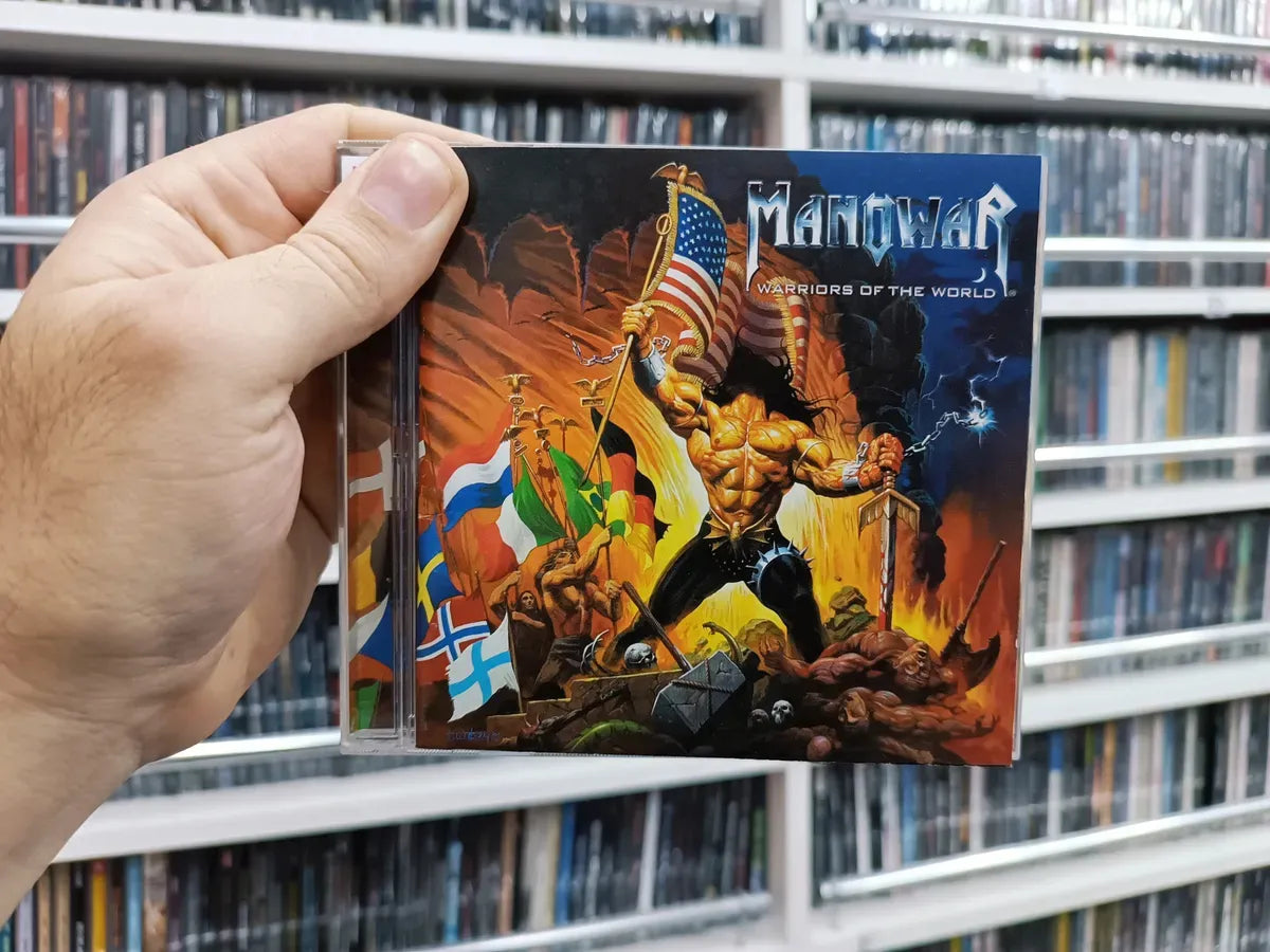 Cd Manowar - Warriors Of The World * Nac - Heavy - Usado