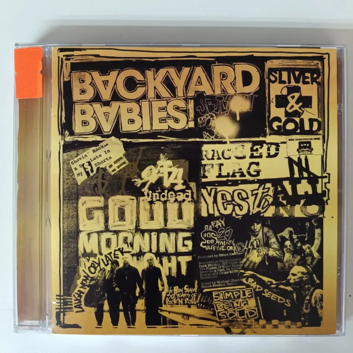 Cd Backyard Babies - Sliver And Gold 2019 Rock Cd Importado