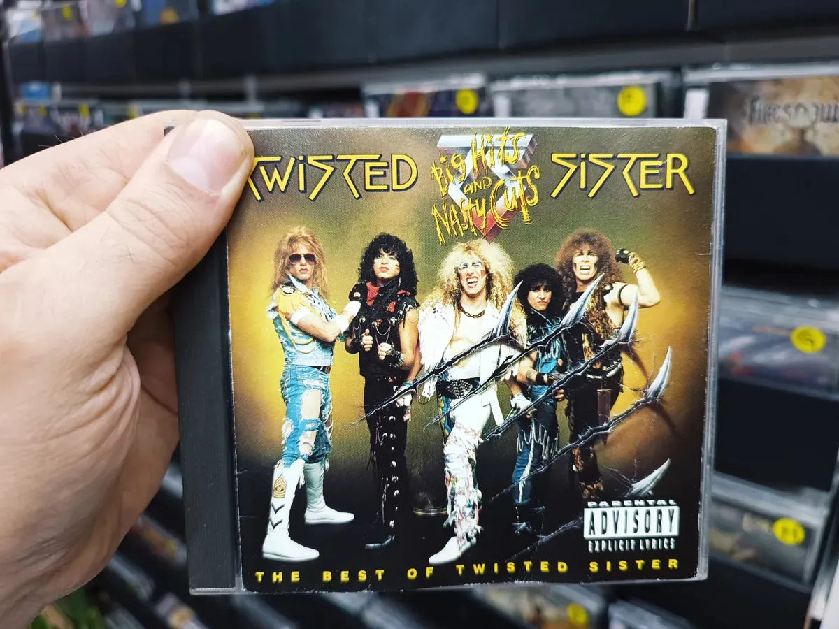 Cd Twisted Sister - Big Hits And Nasty.. * Import Usado Leia