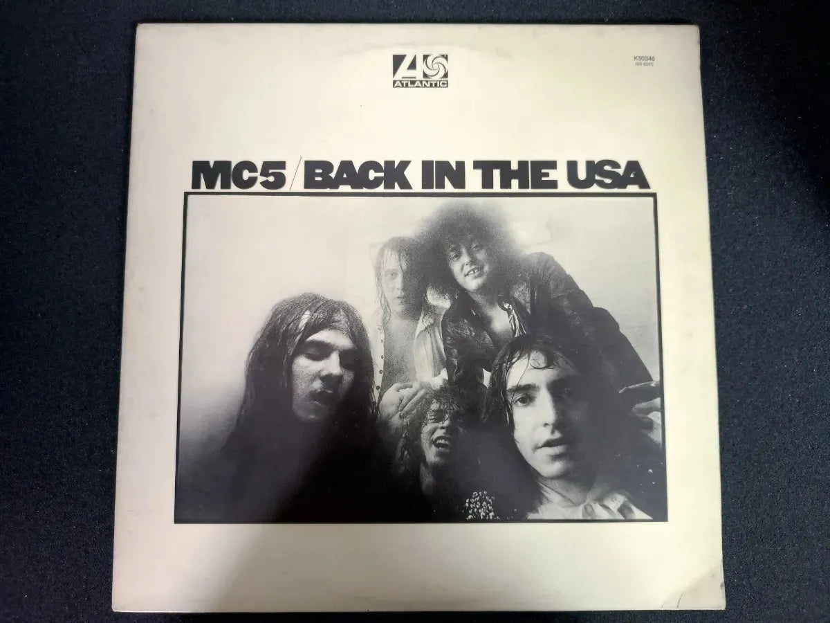 Lp - Mc5 - Back In The Usa * Uk - Classic - Atlantic - 1977