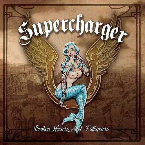 Cd Supercharger-broken Hearts And Fallenparts *hard Rock