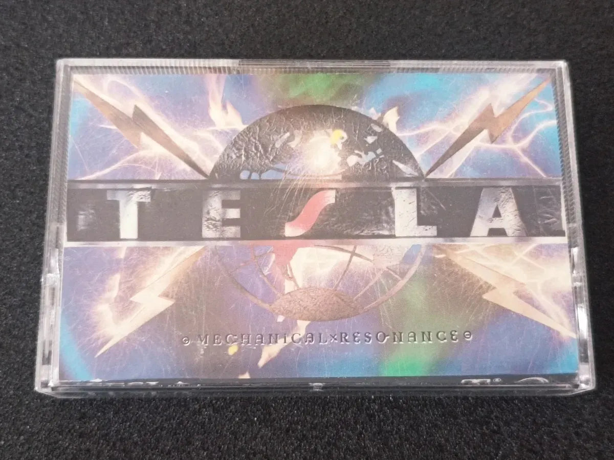 K7 Cassete - Tesla - Mechanical Resonance * Us - Hard  1991