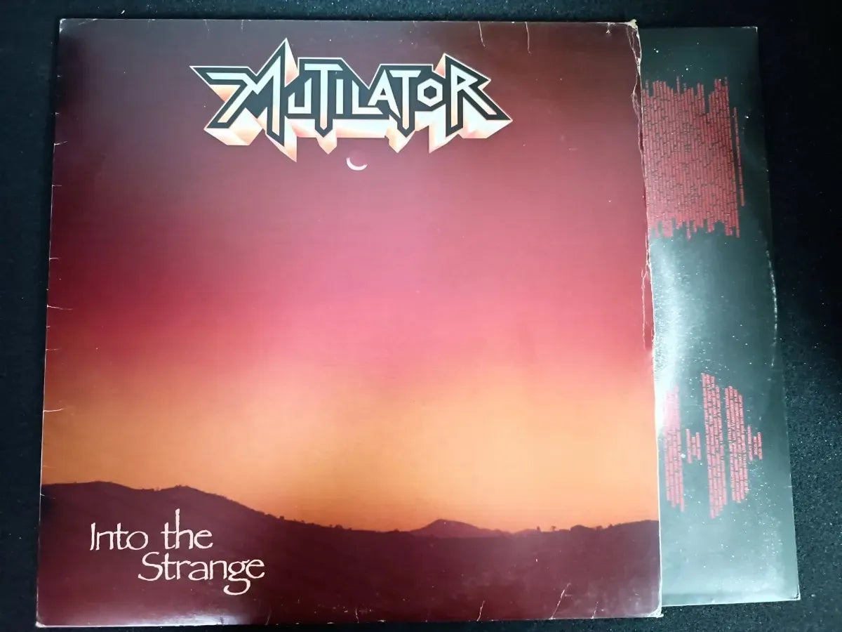 Lp Mutilator - Into The Strange * Nac - Thrash - De Epoca 88