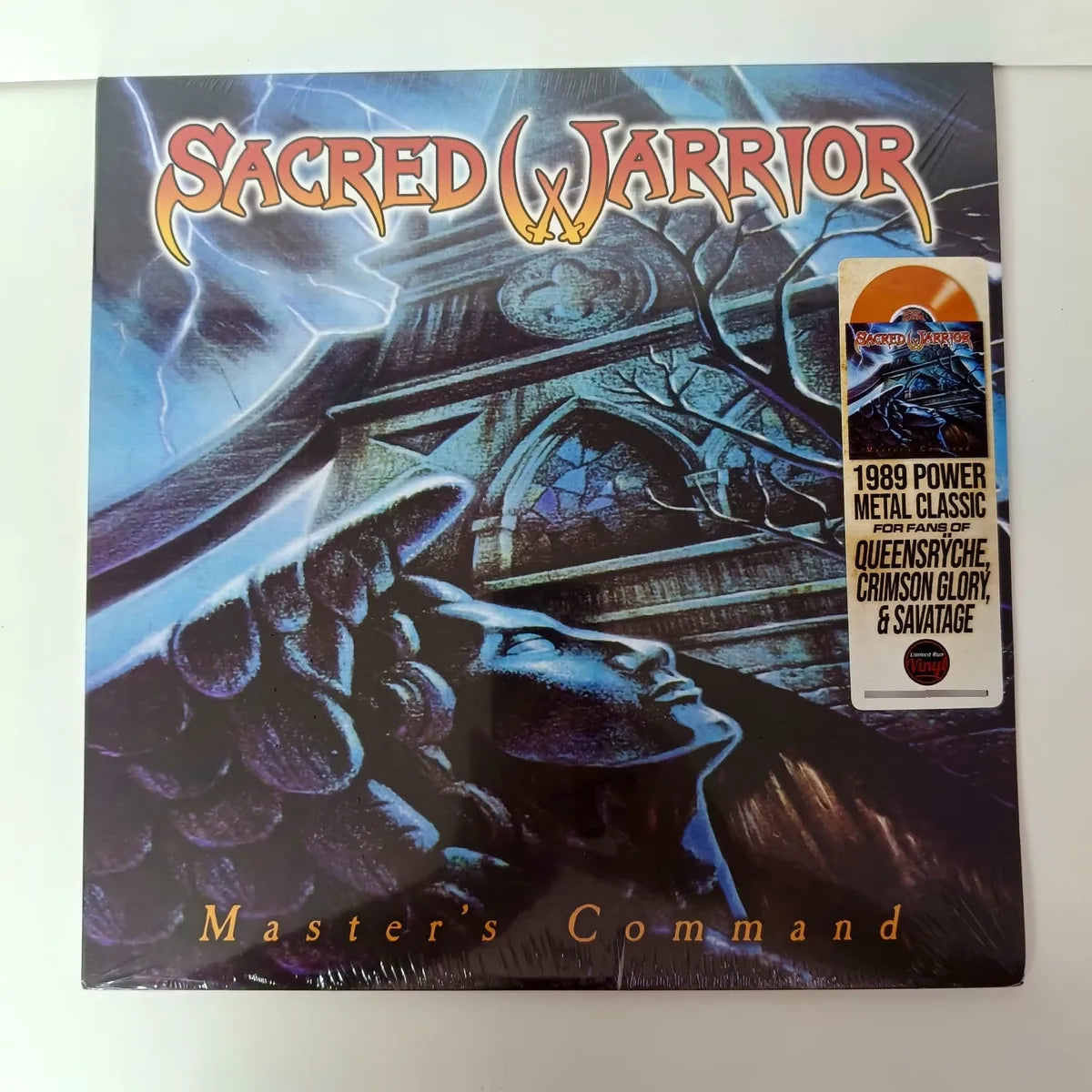 Lp Sacred Warrior- Master's Command 1989/2025 Remaster Color