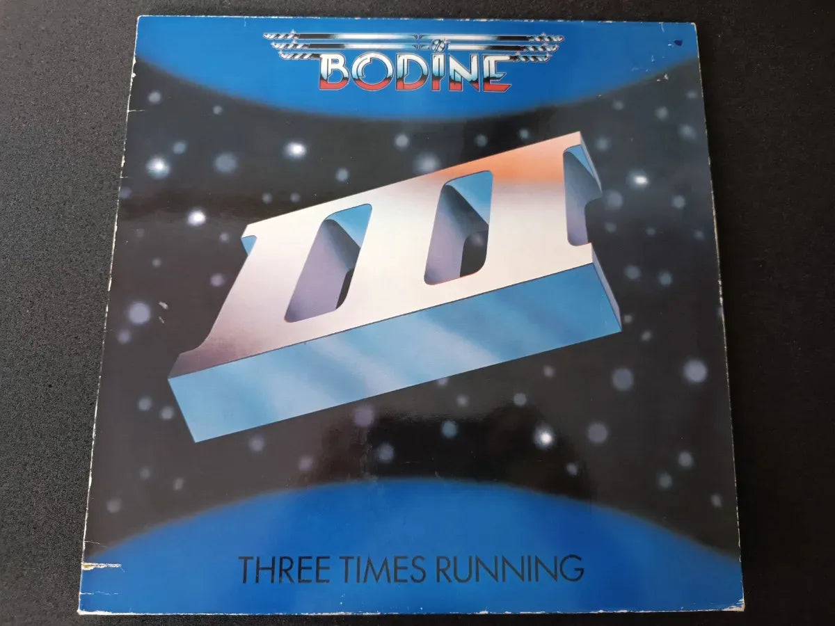 Lp  Bodine - Three Times Running * Germany - 1983 Hard Heavy