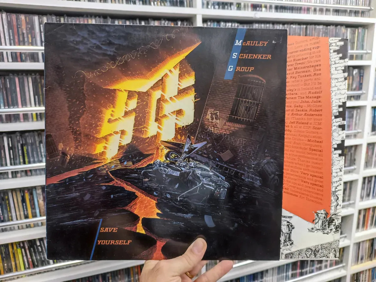 Lp Mcauley Schenker Group - Save Yourself * Germany - 1989