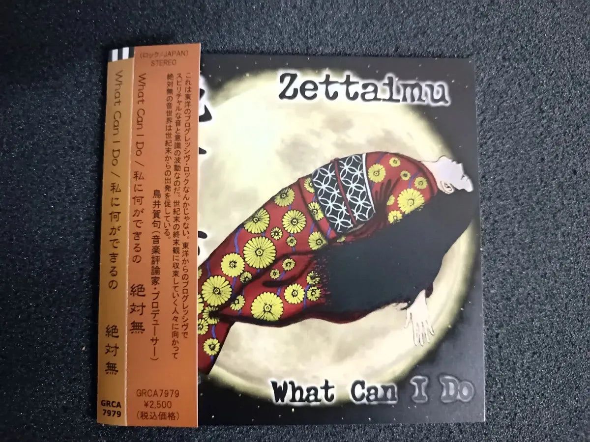 Cd - Zettaimu - What Can I Do * Jap C/obi - Prog Rock - 2003