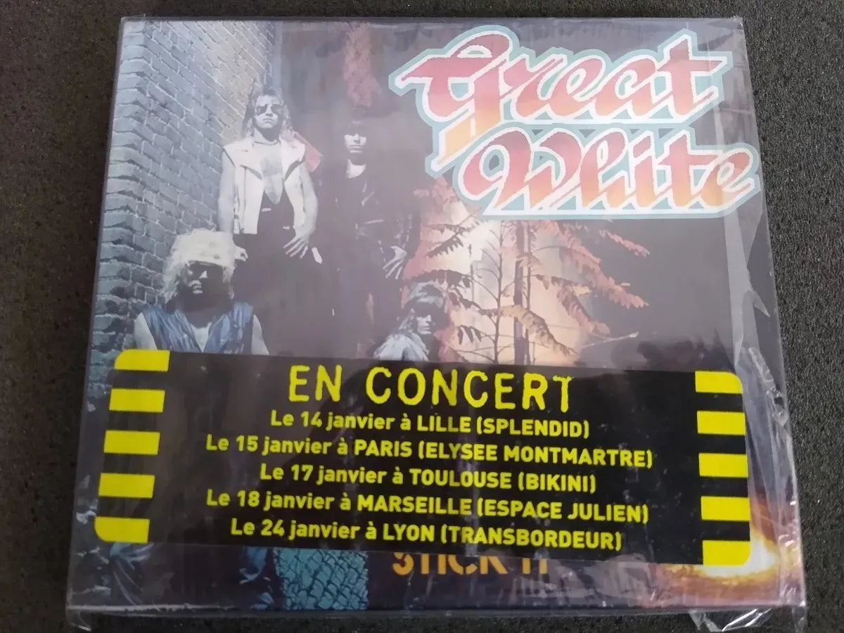 Cd - Great White  Stick It C/bonus/slipcase - Numbered Edit