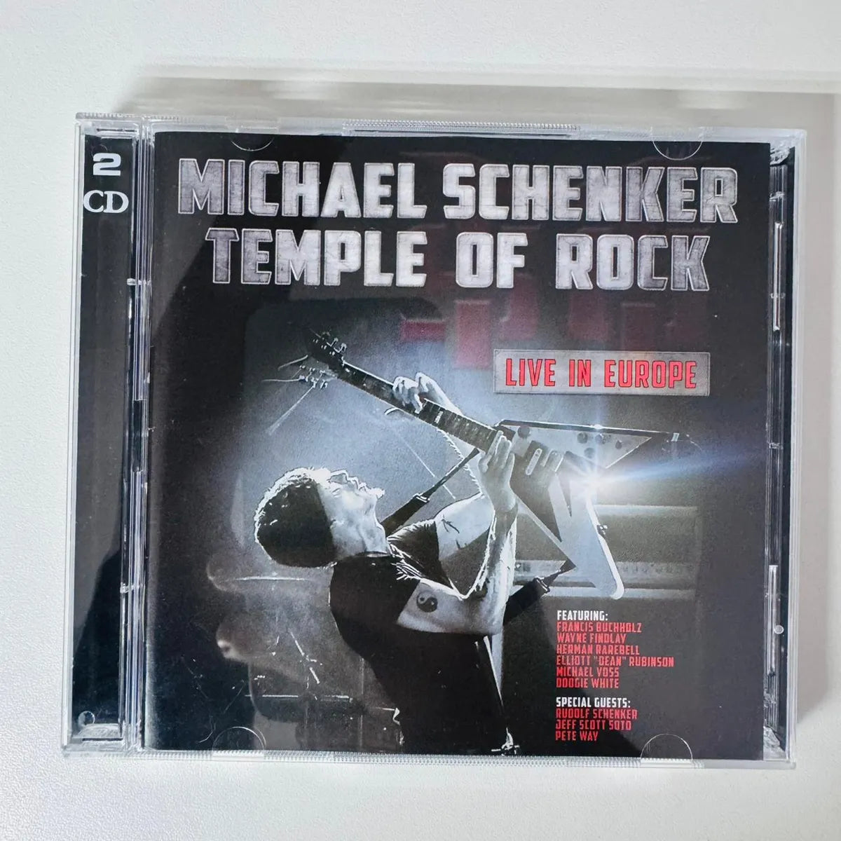 Cd Michael Schenker Temple Of Rock - Live In Europe Duplo