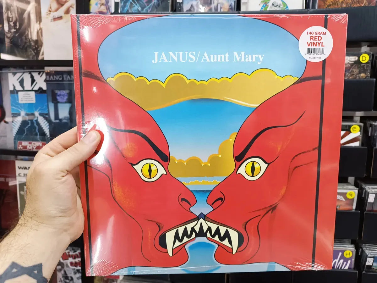 Lp Aunt Mary - Janus * France - Prog Rock - 140gr Red Lp