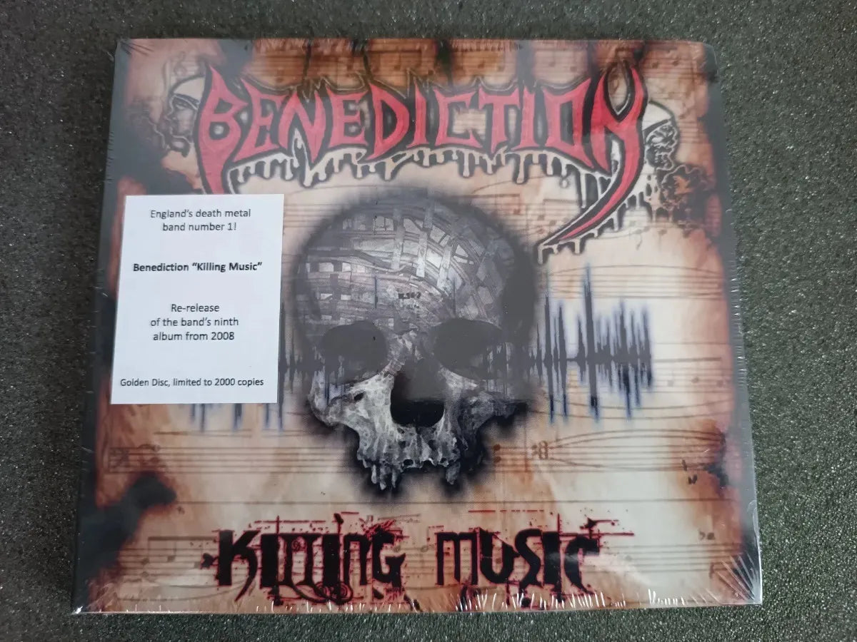 Cd - Benediction - Killing Music * Poland - Sealed - Digipak