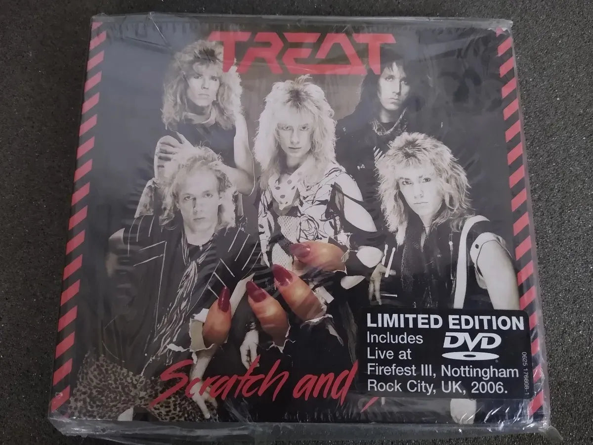 Cd - Treat - Scratch And Bite / Live At Firefest Iii Cd/dvd