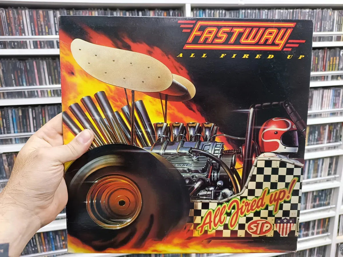 Lp Fastway - All Fired Up! * Us - Hard / Heavy - De Época