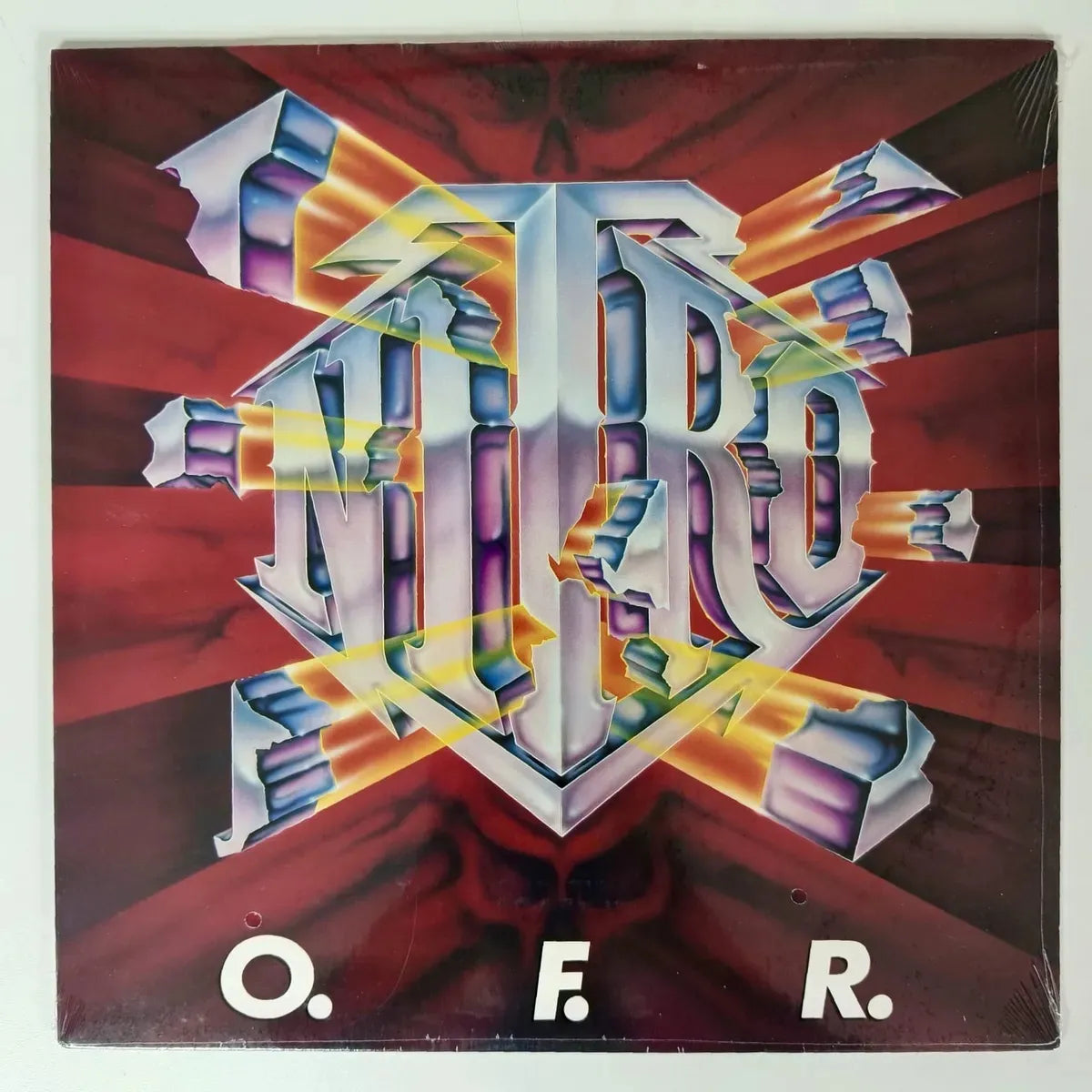 Lp Nitro - O.f.r. 1989 Rampage Records Importado Selado