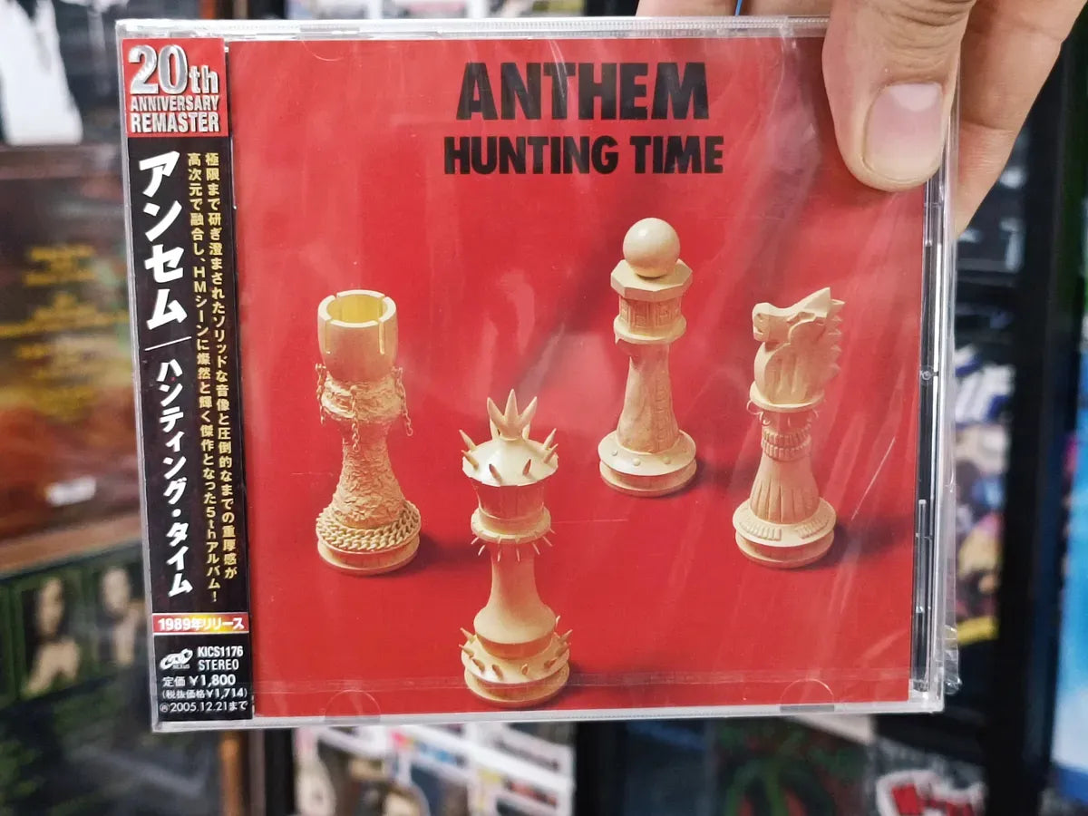 Cd Anthem - Hunting Time * Jap C/obi / Bonus - Heavy Metal