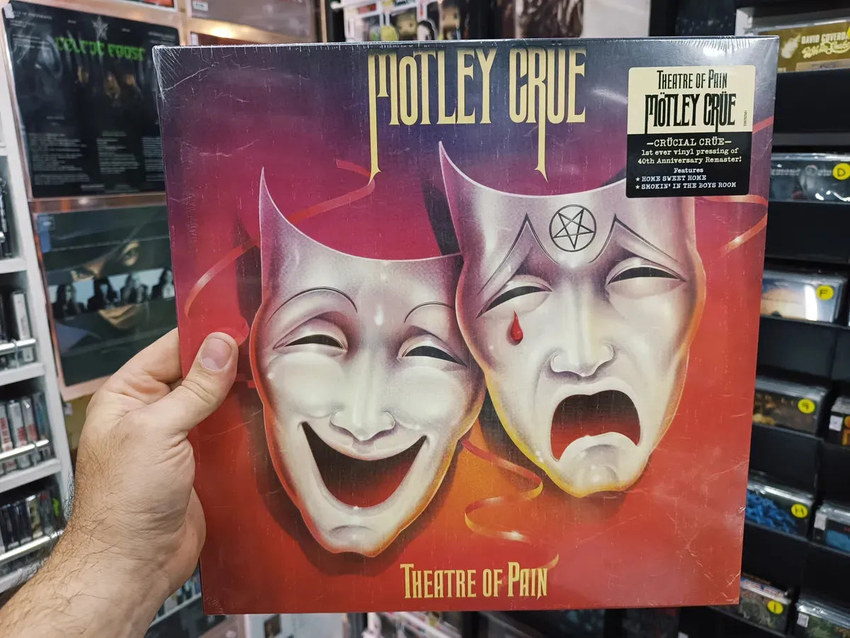 Lp Motley Crue - Theatre Of Pain * Us - 40th Crucial Sealed