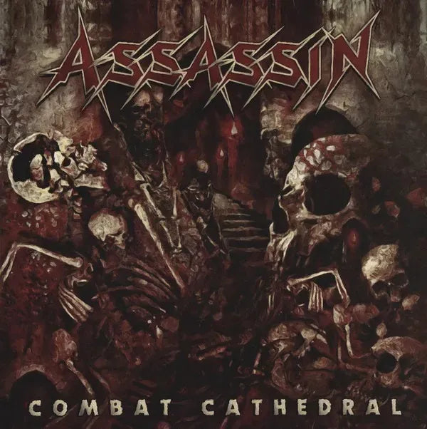 Lp Assassin - Combat Cathedral (2016) Red Vynil + Cd Bonus