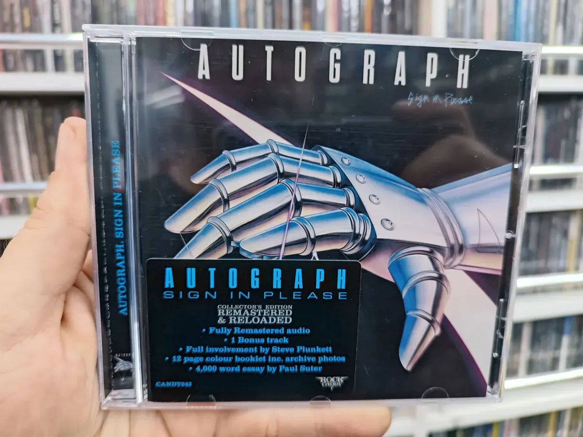 Cd Autograph - Sign In Please * Eu C/bonus - Rock Candy