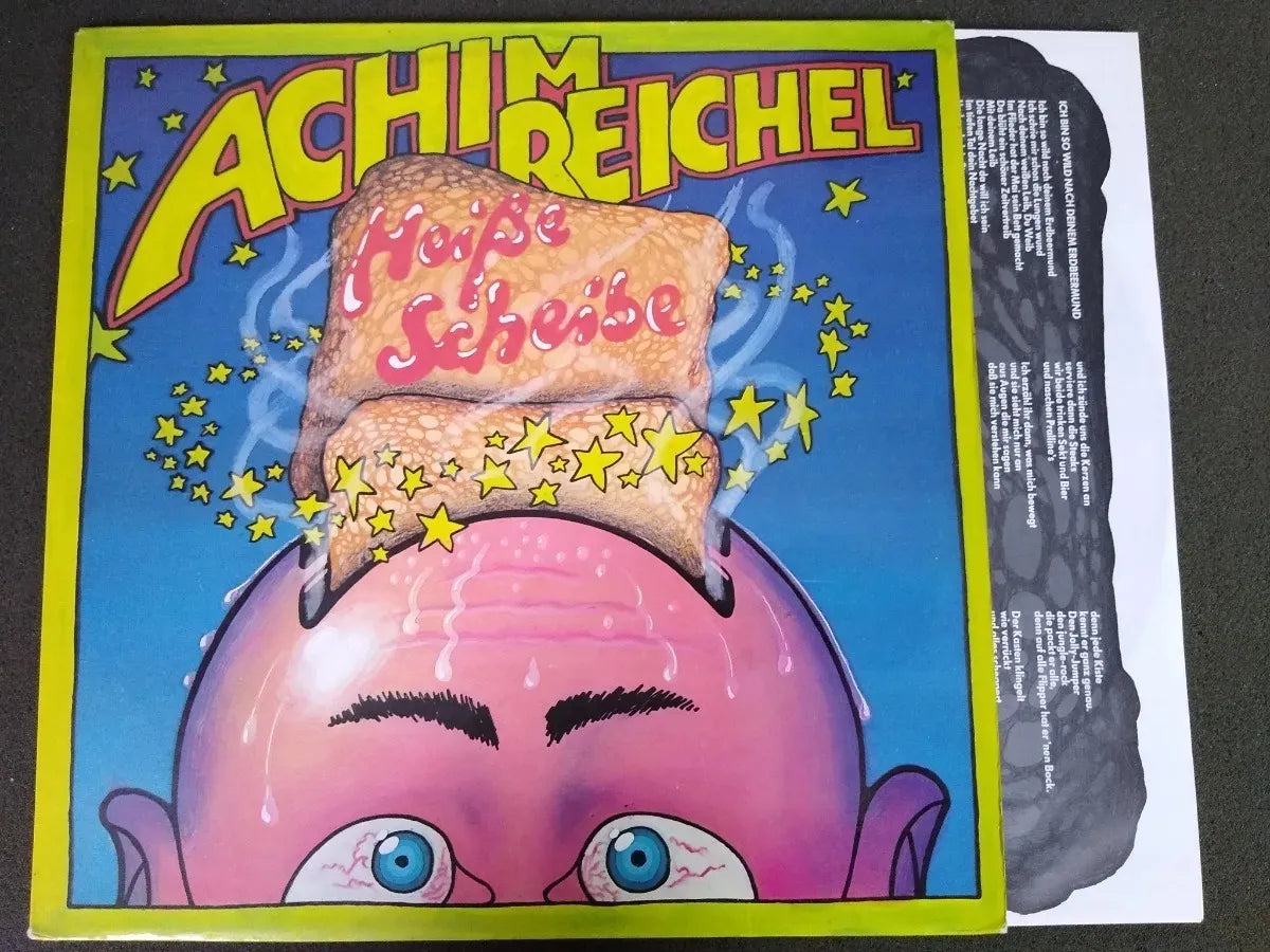 Lp - Achim Reichel - Heiße Scheibe * Germany - Prog - 1979