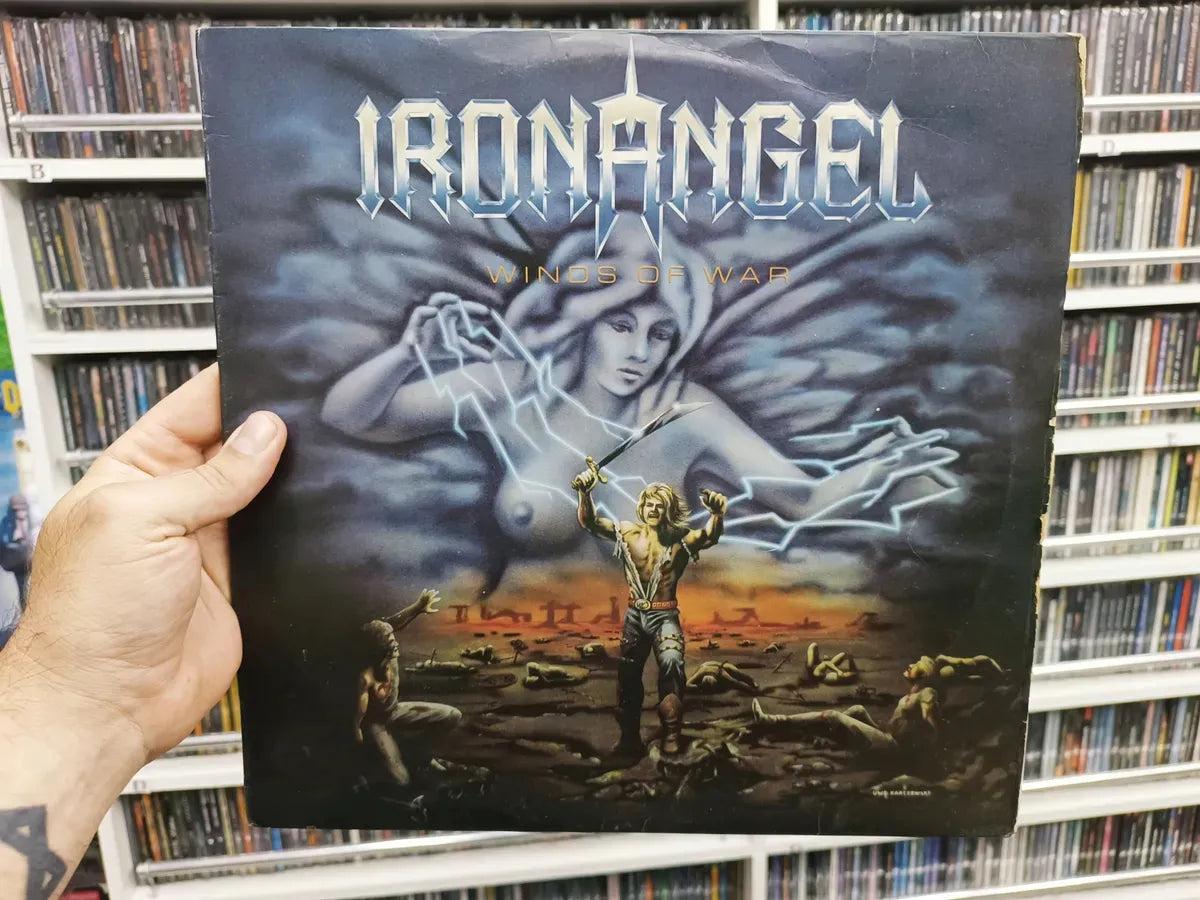 Lp Iron Angel - Winds Of War * Nac - Thrash Heavy - De Época