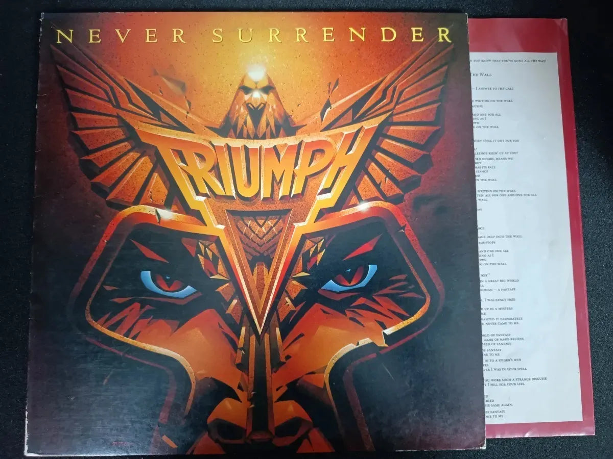 Lp - Triumph - Never Surrender * Us - Arena Rock - 1983