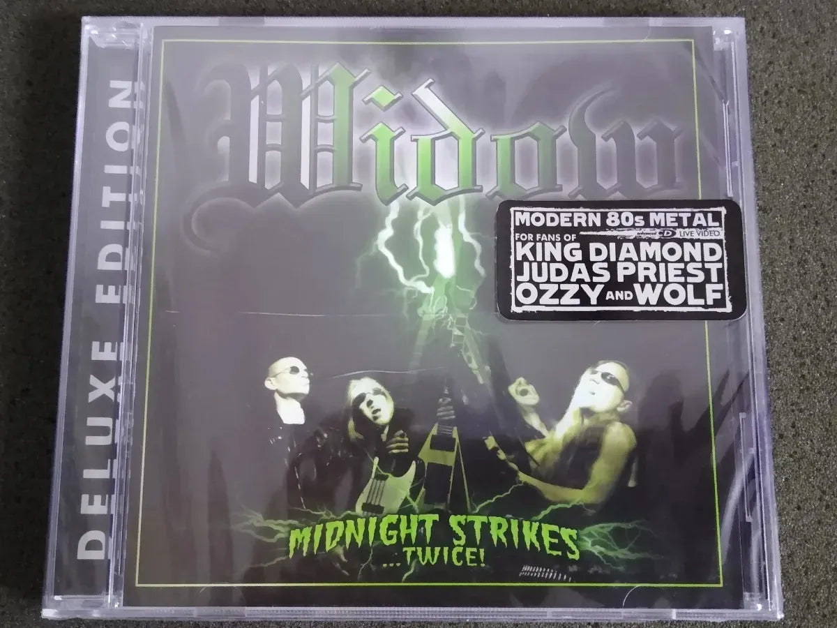 Cd - Widow  Midnight Strikes...twice! - Enhanced *sealed Imp