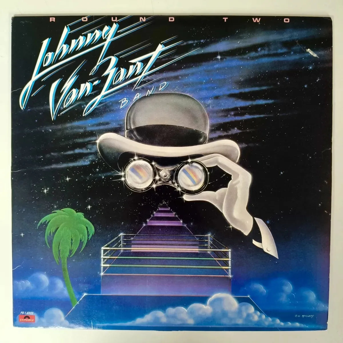 Lp Johnny Van Zant Band - Round Two 1981 Vinil Usado Import