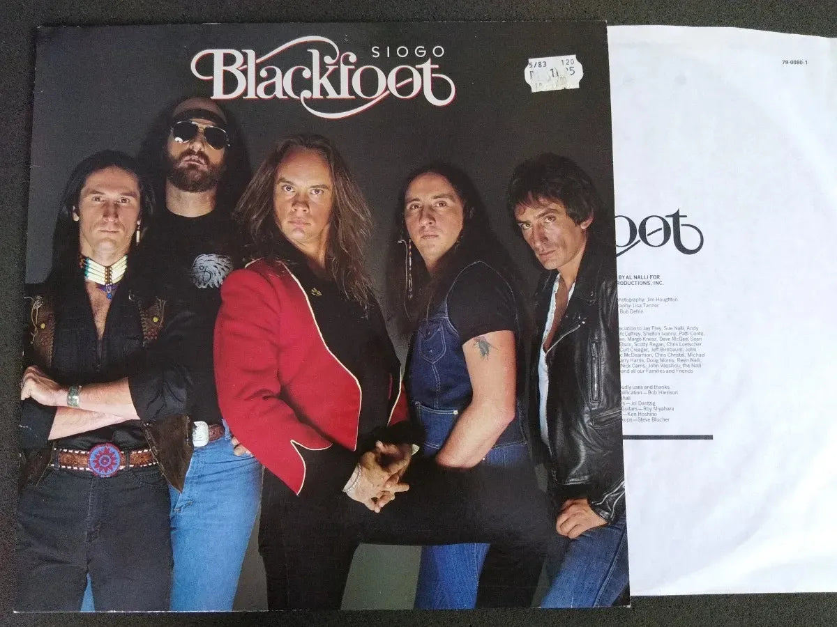 Lp - Blackfoot - Siogo * Eu - Southern/hard Rock - 1983